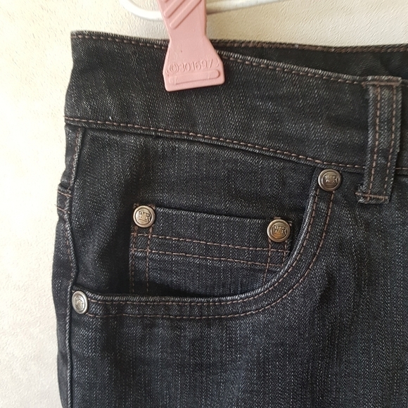 Windriver Black Tmax Fleece Lined Wide Straight Leg Jeans - Picture 5 of 15